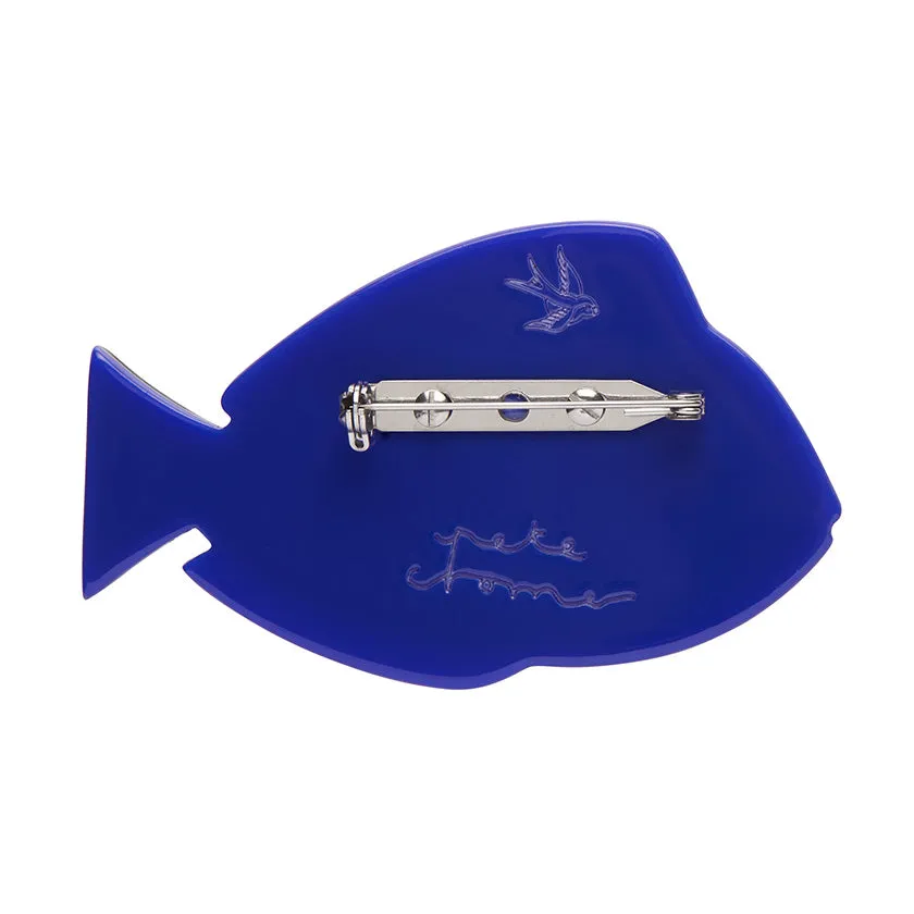 Pete Cromer The Sartorial Surgeon Fish Brooch