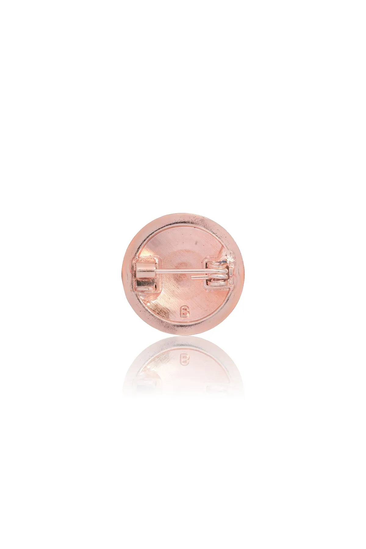 Petite Round Brooch Package - Rose Gold