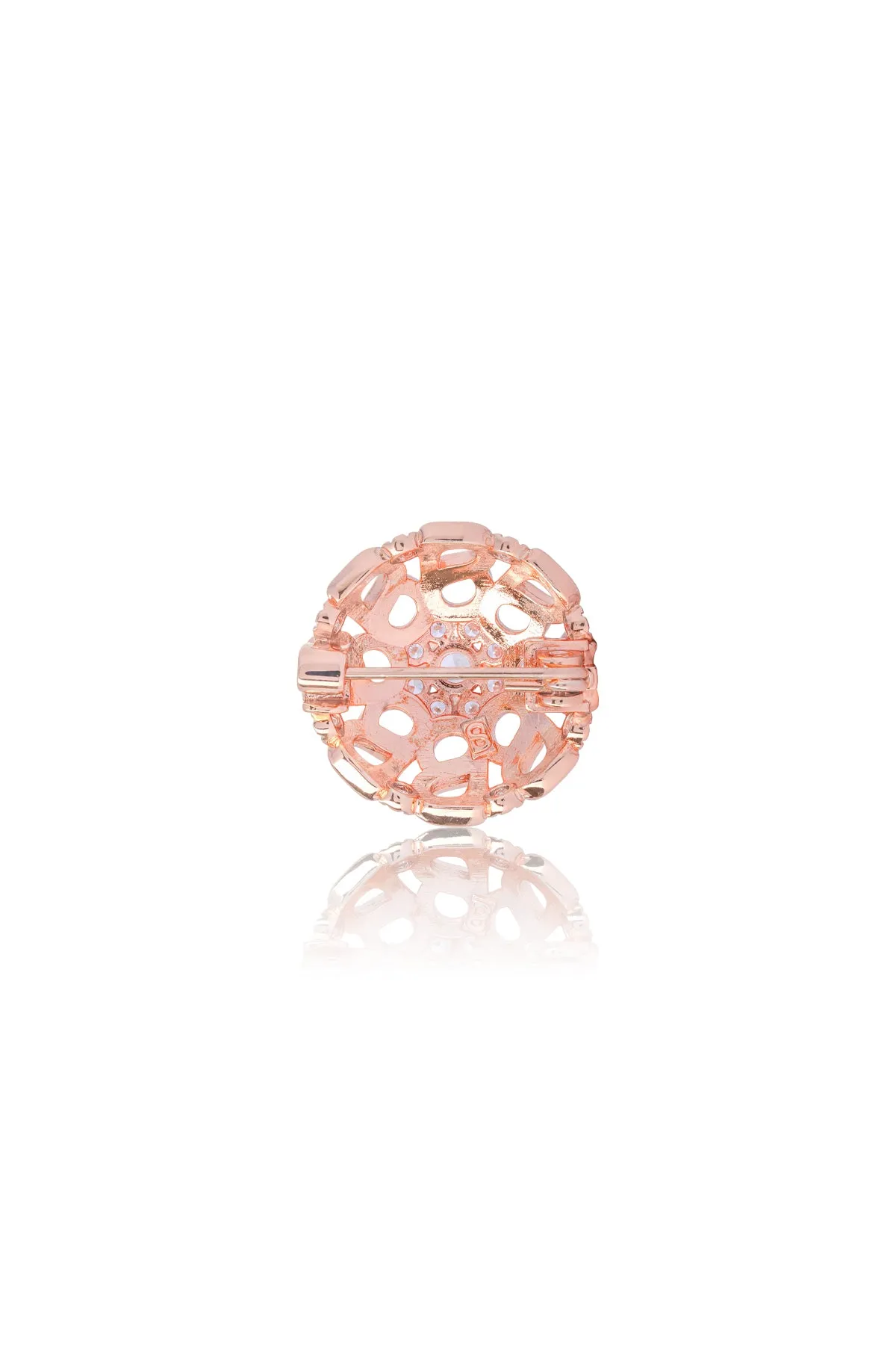 Petite Round Brooch Package - Rose Gold