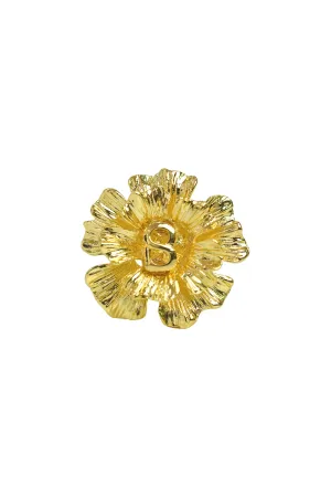 Poppy Little Brooch - Gold