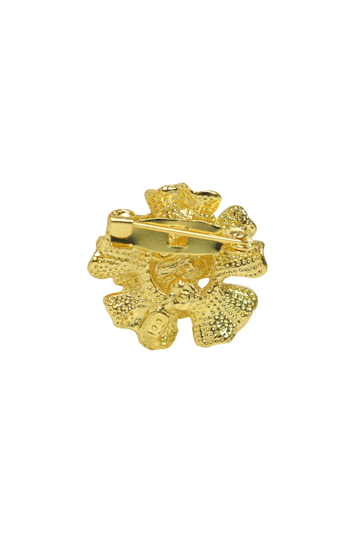 Poppy Little Brooch - Gold