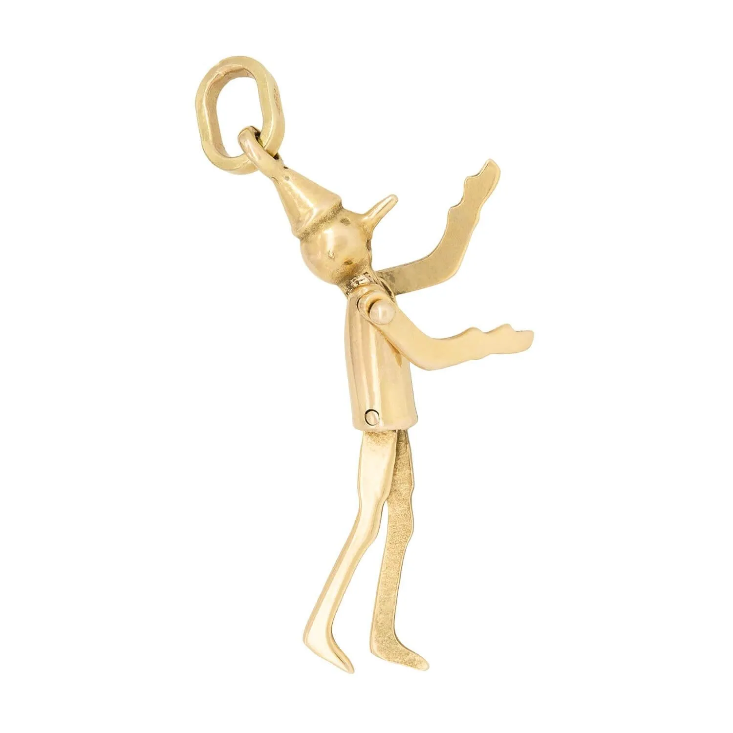 Retro 14k Pinocchio Charm