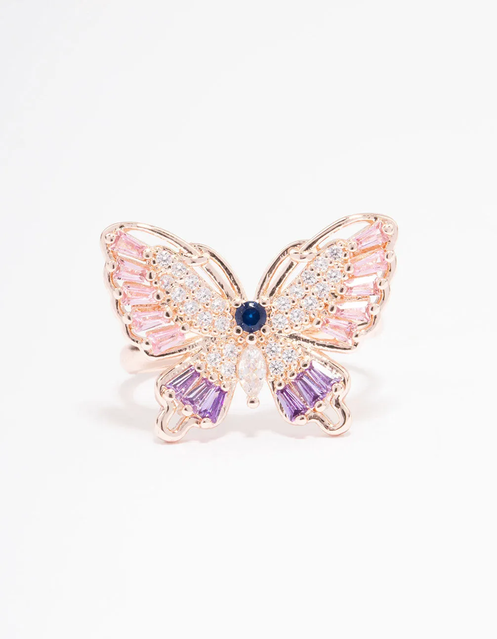 Rose Gold Cute Butterly Ring