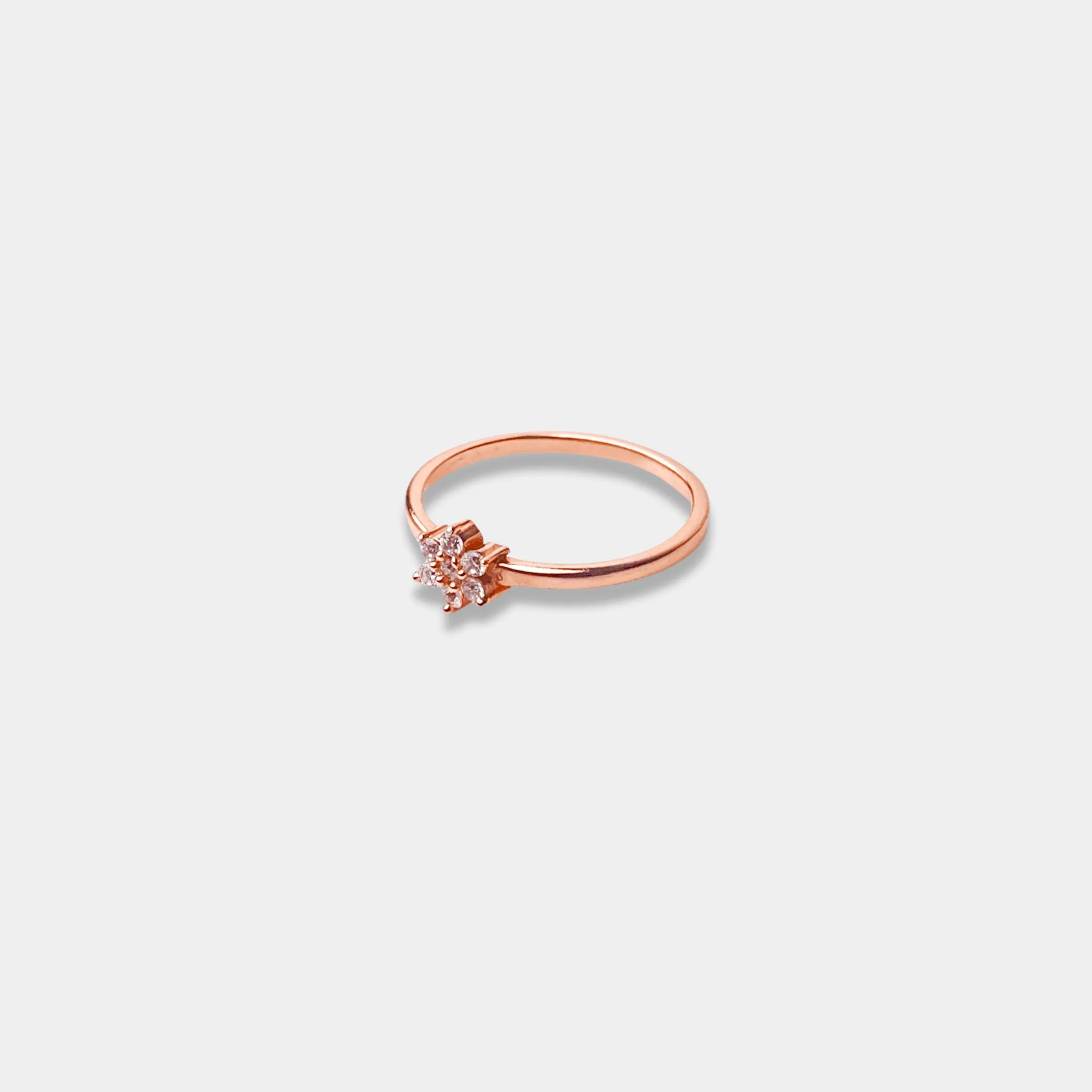 rose gold Twinkle Twist Ring