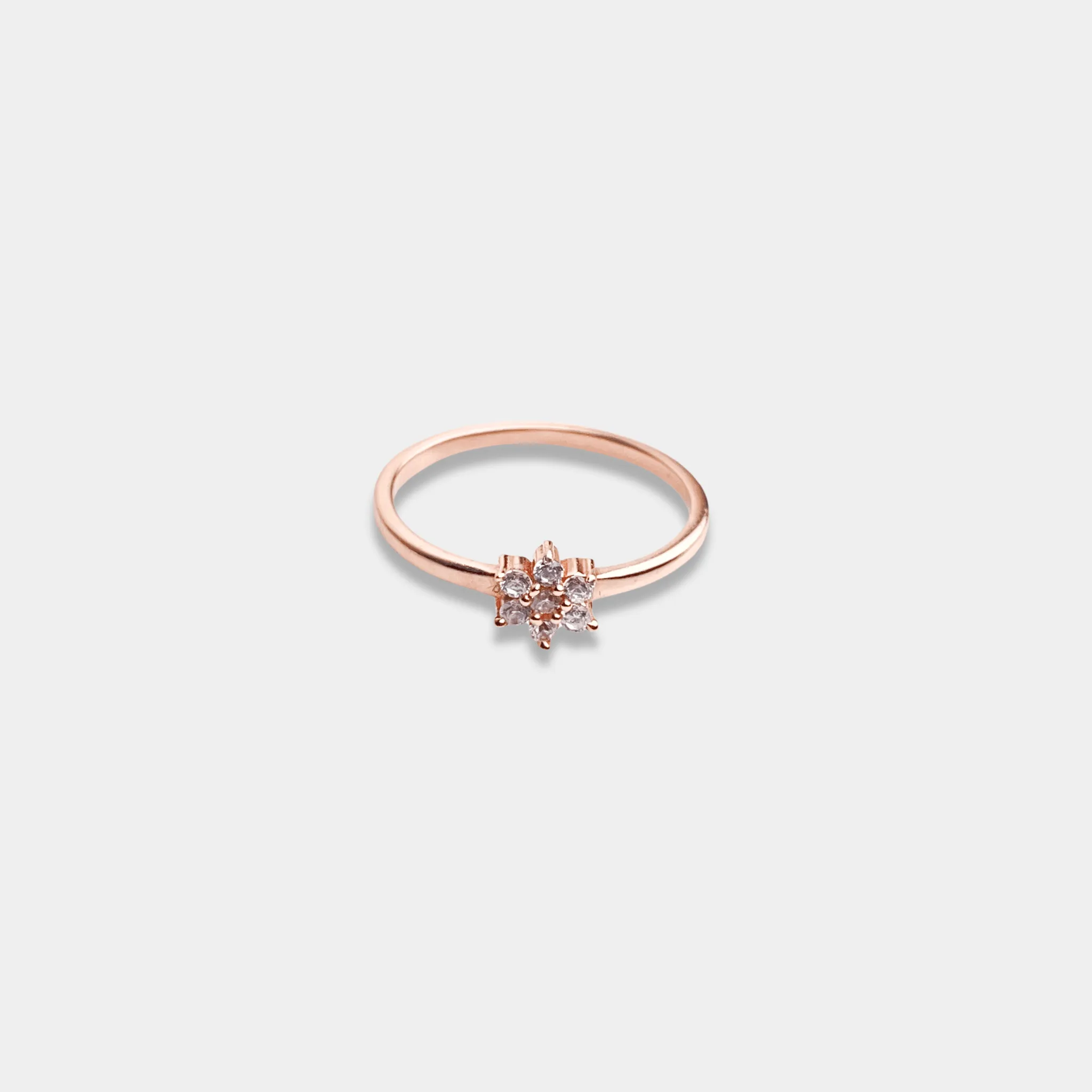 rose gold Twinkle Twist Ring