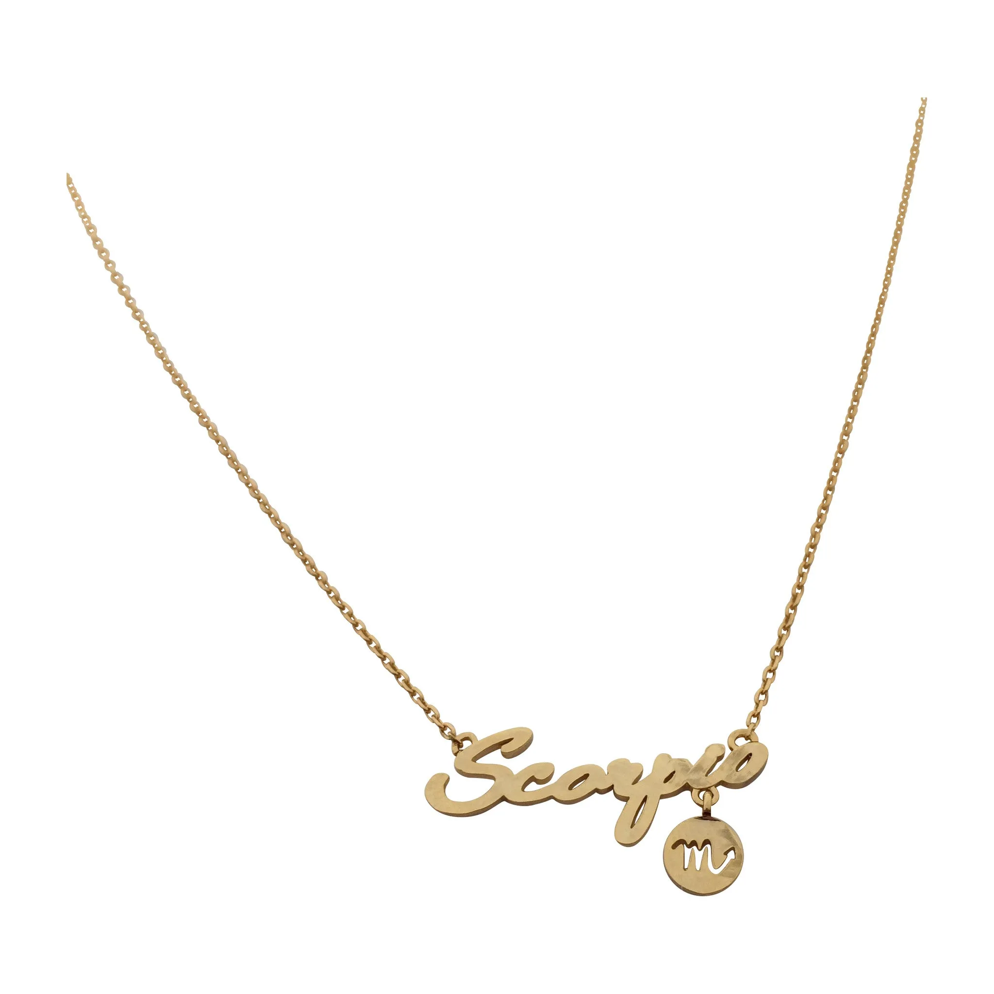 Sagittarius Necklace (gold)