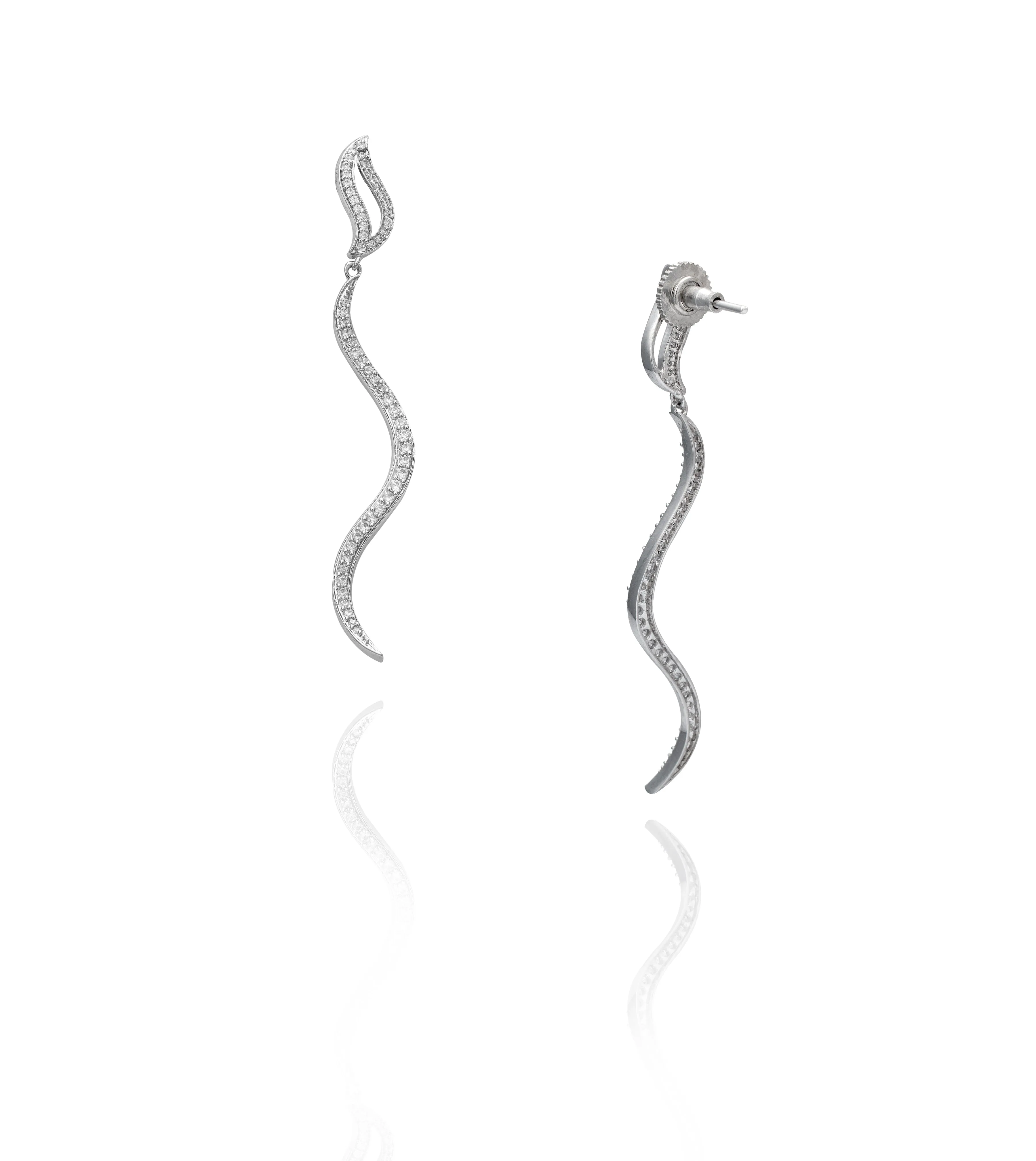 SHELLY EARRINGS SILVER