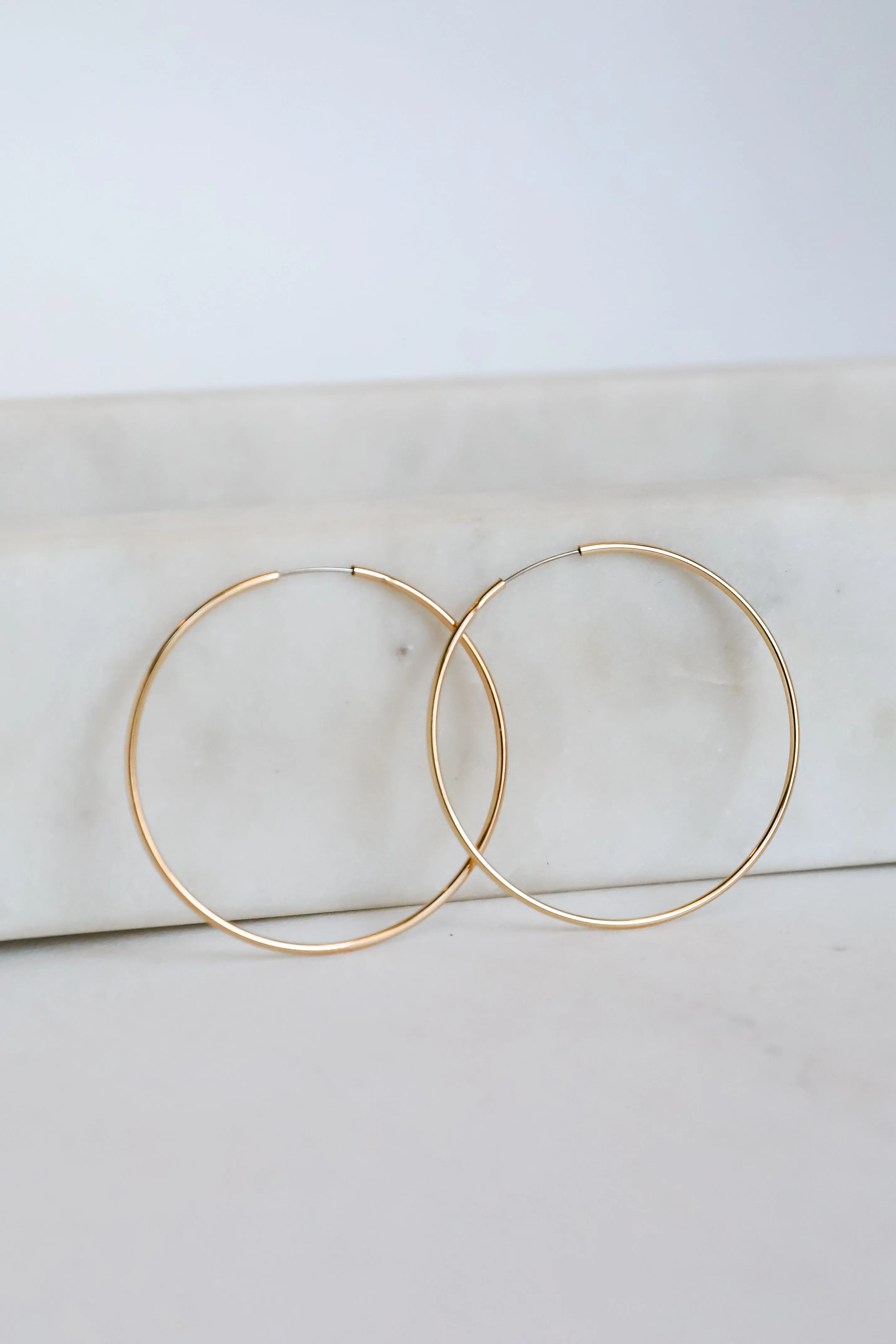 Sloane Medium Hoop Earrings