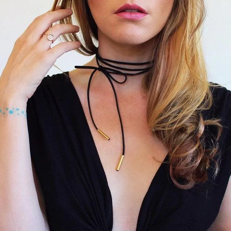 Soria Wrap Choker - LAST CHANCE / FINAL SALE