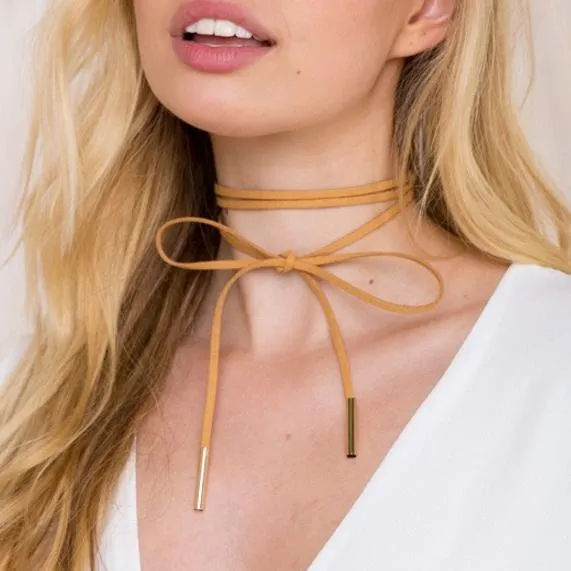 Soria Wrap Choker - LAST CHANCE / FINAL SALE