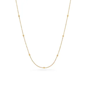 Sphere Chain Necklace (Gold)