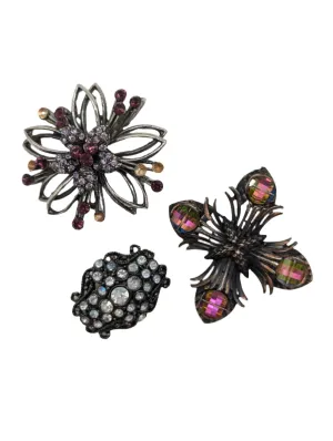 The Puccini Vintage Brooch Set