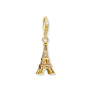 THOMAS SABO Charm Pendant Eiffel Tower Gold