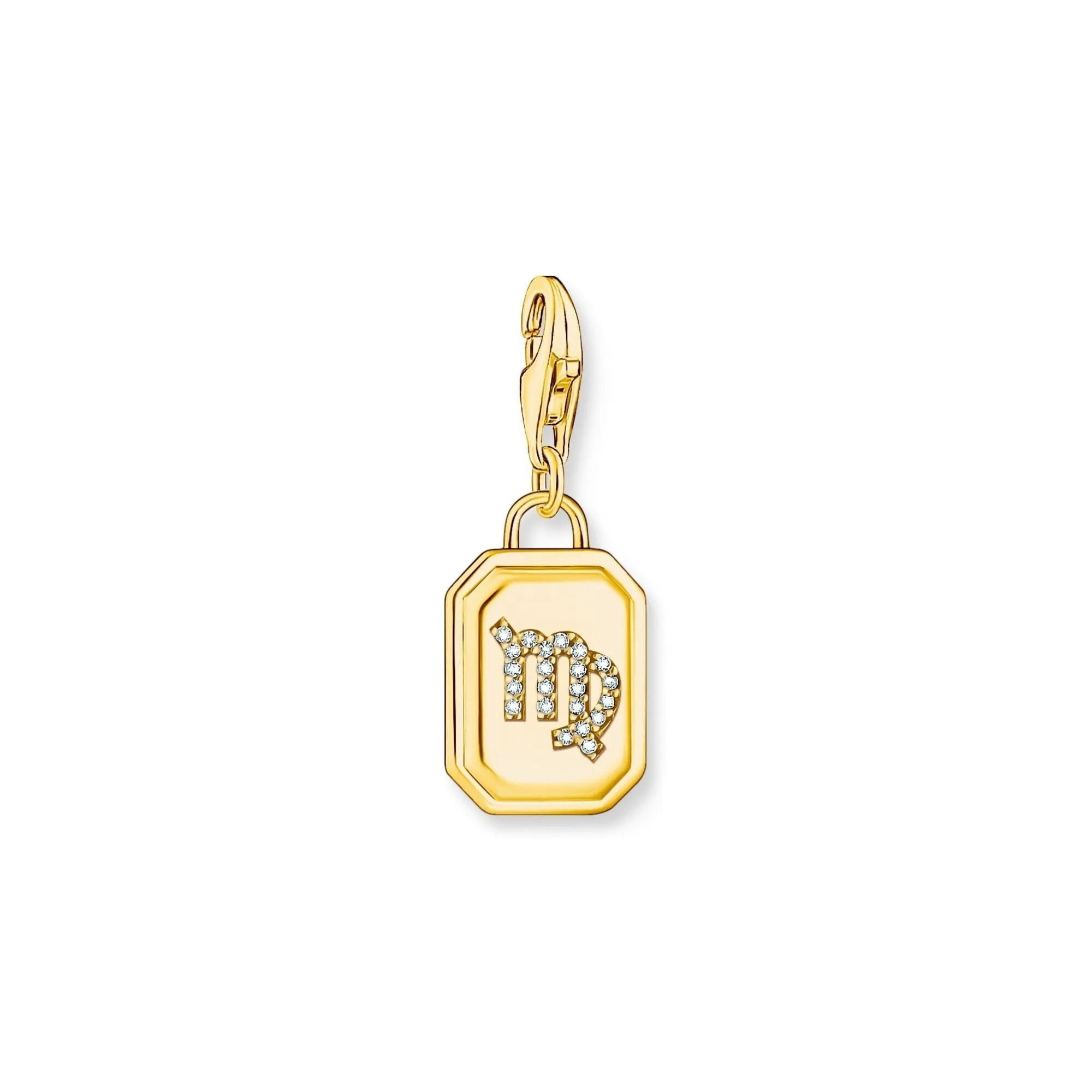 THOMAS SABO Charm Pendant Virgo Zodiac Sign Gold