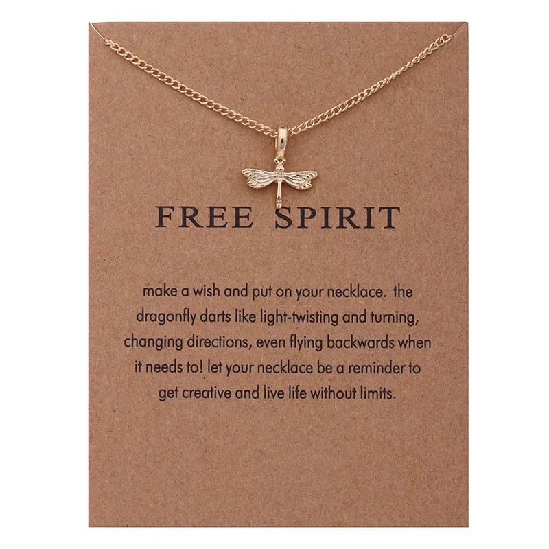 Trendy Alloy Cute Elegant Sun Love Star Leaves Clover Unicorn Luck Pendant Necklaces for Women Fashion Accessories Jewelry