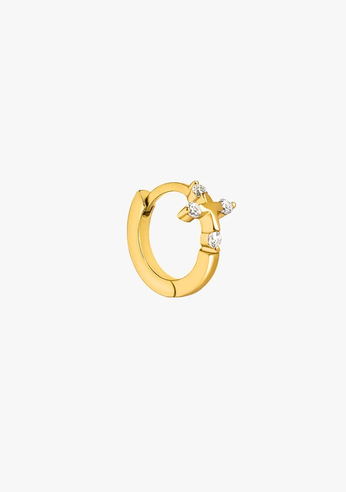 Victory Hoop Piercing Gold