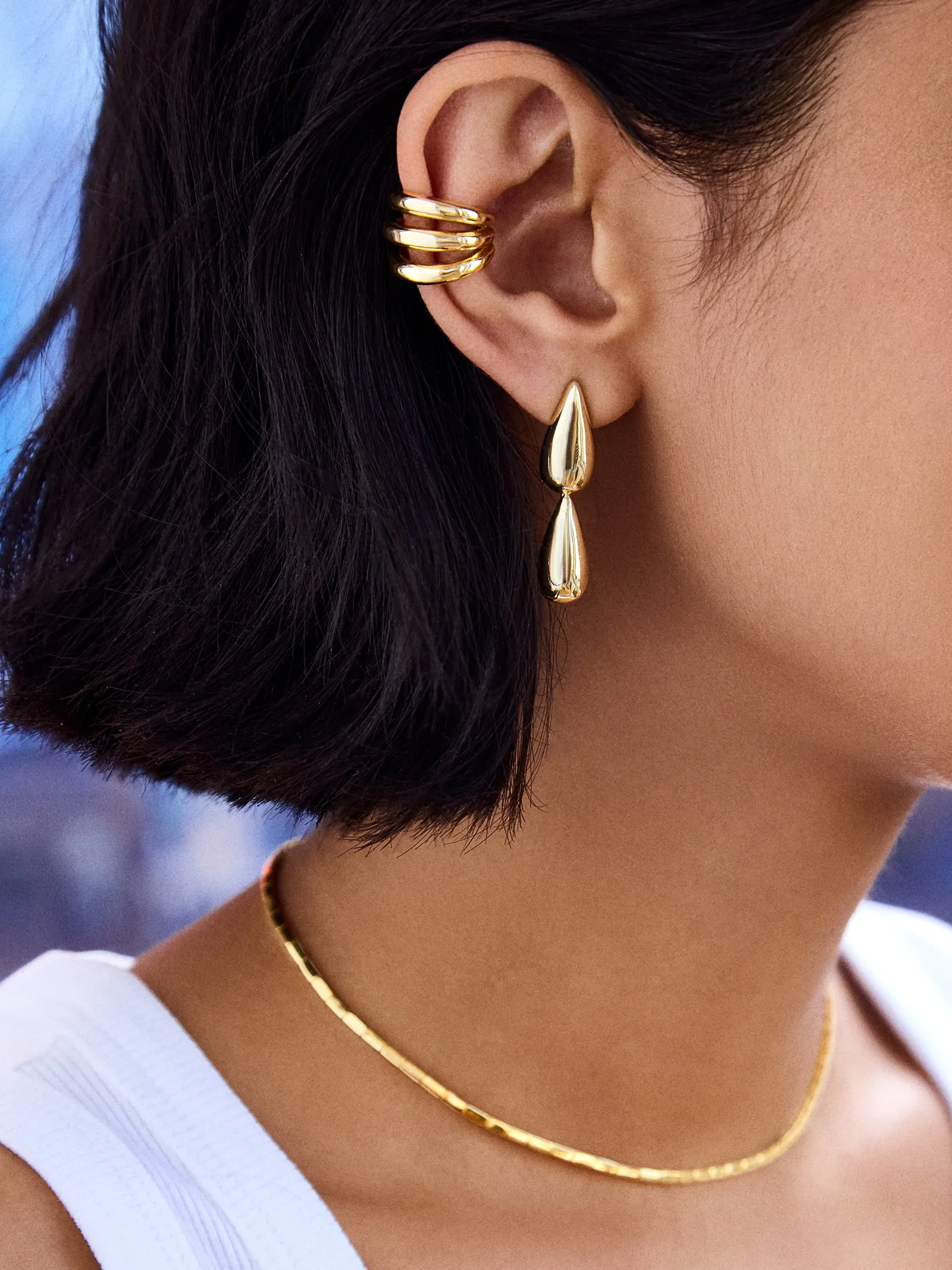 Zoe Earrings - Gold